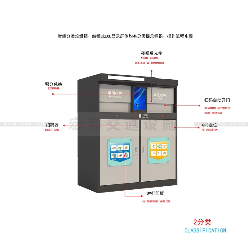 智能垃圾分類箱廠家-智能垃圾分類箱批發(fā)