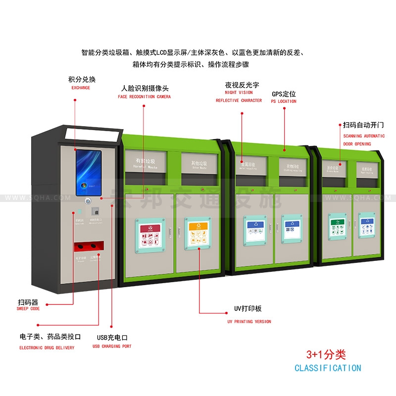 環(huán)保分類垃圾箱